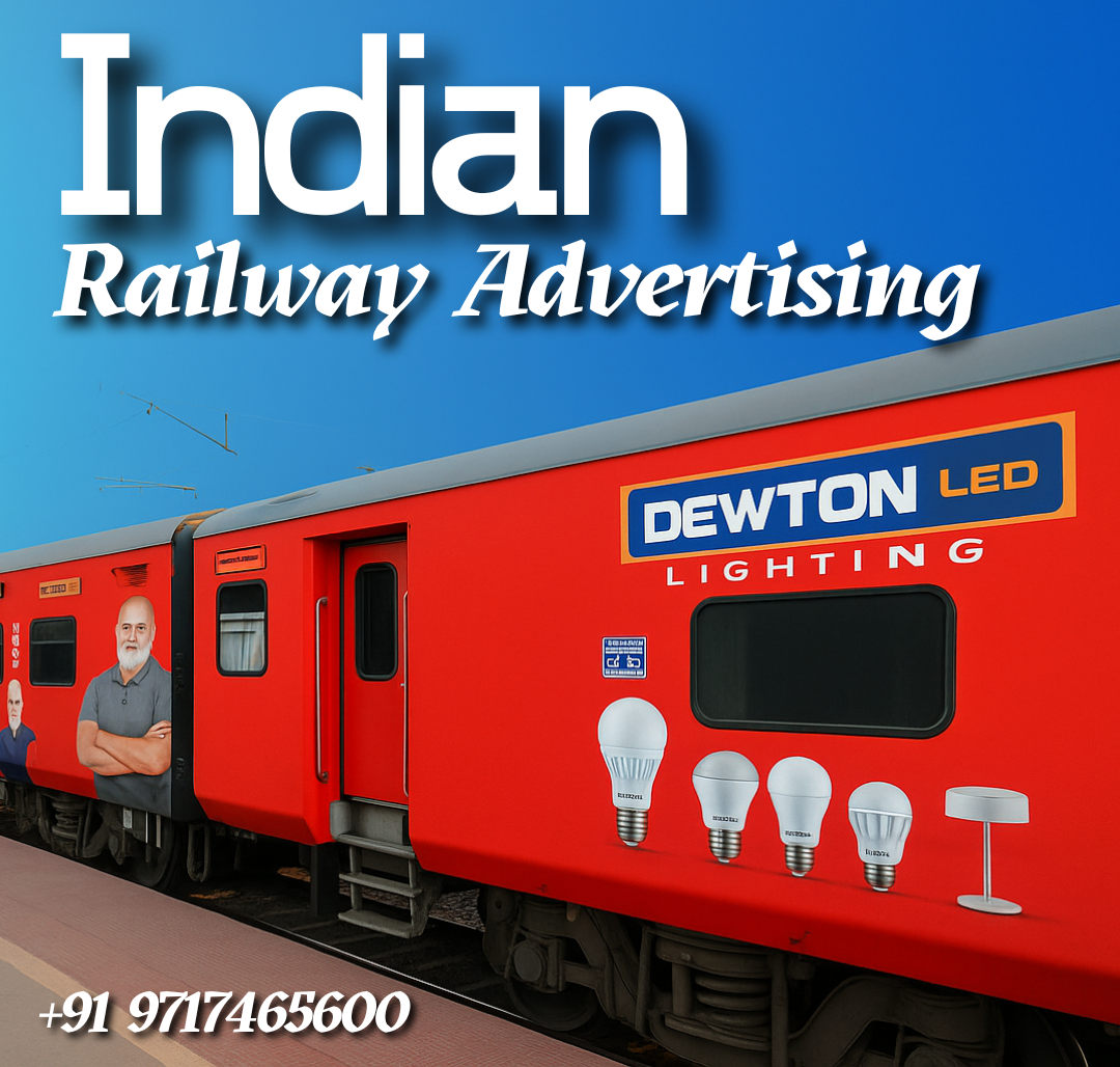 Why Indian Railway Advertising is the Future of Outdoor Marketing
